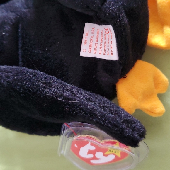 Vintage baldy bald eagle ty beanie baby - Picture 4 of 5